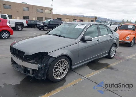 2012 Mercedes-Benz C 300 Sport 4Matic from USA, damaged, VIN WDDGF8BB6CR194422